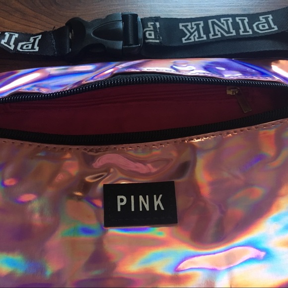 Victoria's Secret PINK Holographic Fanny Pack Bag - Picture 4 of 4